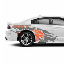 SRT Hellcat Side Rear Quater panel Splash Decals Stickers for Dodge Charger Graphics 3
