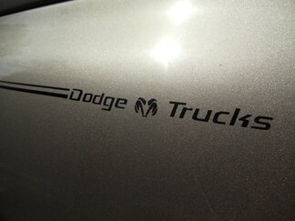 Dodge Ram Trucks Pin Stripe Insert Decals + Your choice of color