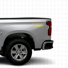 Z71 4x4 Truck Bed Vinyl Decal Set for Chevrolet Silverado GMC Sierra_6