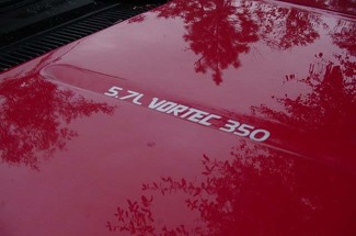 5.7L VORTEC 350 Hood Decals Your choice of color