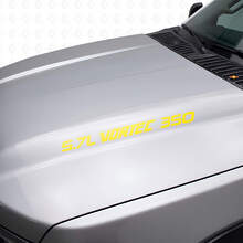 5.7L Vortec 350 Hood Vinyl Decal Set for Chevy 1988-99 C/K Trucks_6