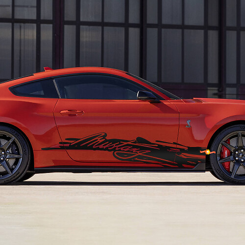 Mustang Side Splash Decals Stickers for Ford Mustang