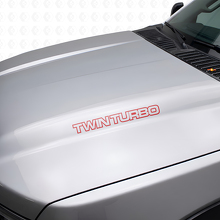 Twin Turbo Vinyl Hood Decal Stickers for Chevy Truck_4