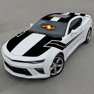 CHEVROLET CAMARO 2016-2018 TOP AND SIDE STRIPES COMPLETE SET