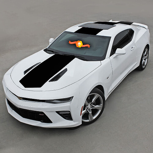Full Top Side Strip Vinyl Decal for Chevrolet Camaro 2016-2018