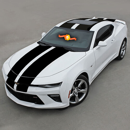 Chevrolet Camaro 2016- 2018 Over The Top Racing Double Vinyl Stripes