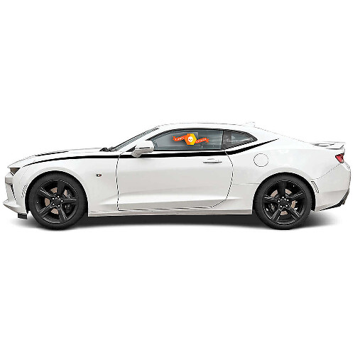 Chevrolet Camaro 2016- 2018 Javelin Top Side Accent Vinyl Stripes