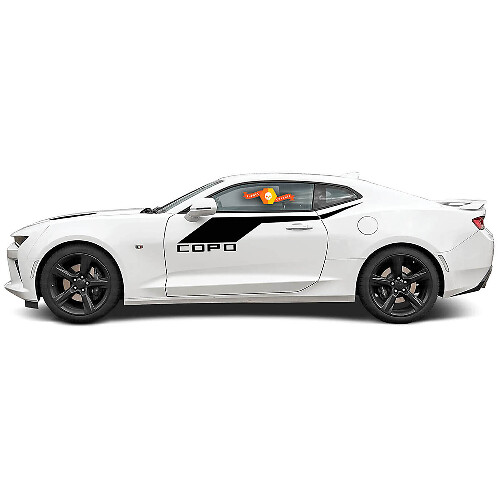 Chevrolet Camaro 2016-2018 Copo Style Side Accent Vinyl Stripes