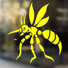 Gnat mosquito Vinyl Art Wall  Window Bathroom Sticker Decal #3_3