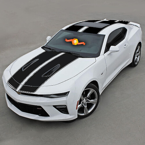 Double Stripes Vinyl Decal Sticker 2 For Chevrolet Camaro