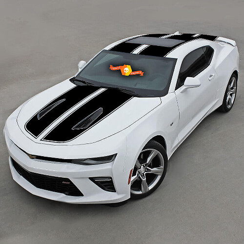 Double Stripes Vinyl Decal Sticker For Chevrolet Camaro