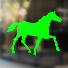 Horse Vinyl Art Wall  Window Bathroom Sticker Decal #1_2