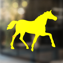 Horse Vinyl Art Wall  Window Bathroom Sticker Decal #1_3
