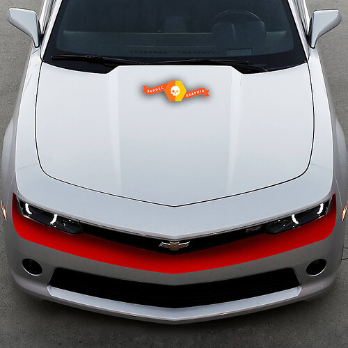 Chevrolet Camaro 2014-2015 Front Fascia Blackout/Highlight Stripe