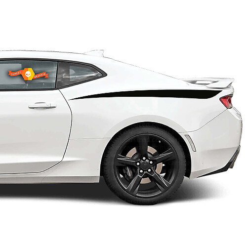 Accent Stripes Bedside Vinyl Decal Sticker for Chevrolet Camaro 2010-2018