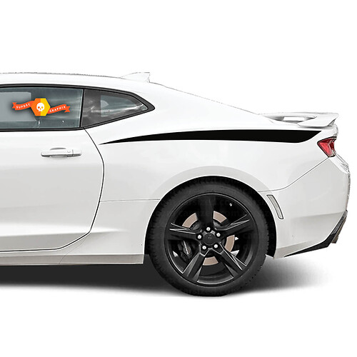 Chevrolet Camaro 2010- 2018 Rear Quarter Side Accent Sticker Decal Stripes