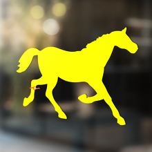 Horse Vinyl Art Wall  Window Bathroom Sticker Decal #4_3