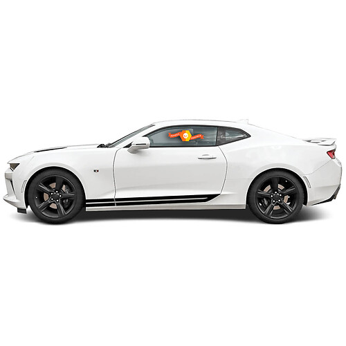 Chevrolet Camaro 2010-2020 Door Upper Rocker Panel Side Stripes