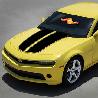 Chevrolet Camaro 2010-2015 Rally Racing Stripes Hood