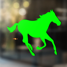 Horse Vinyl Art Wall  Window Bathroom Sticker Decal #7_2