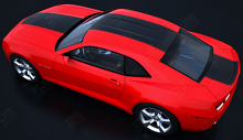 Over The Top Solid Center Stripe Kit Hood Roof Trunk Vinyl Decal Sticker for Chevrolet Camaro 2010-2015_2