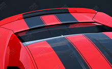 SEMA Style Outlined Center Stripe Kit Hood Roof Trunk Vinyl Decal Sticker for Chevrolet Camaro 2010-2015_2