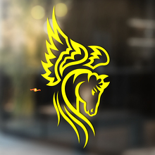 Horse Vinyl Art Wall  Window Bathroom Sticker Decal #9_3