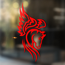 Horse Vinyl Art Wall  Window Bathroom Sticker Decal #9_4