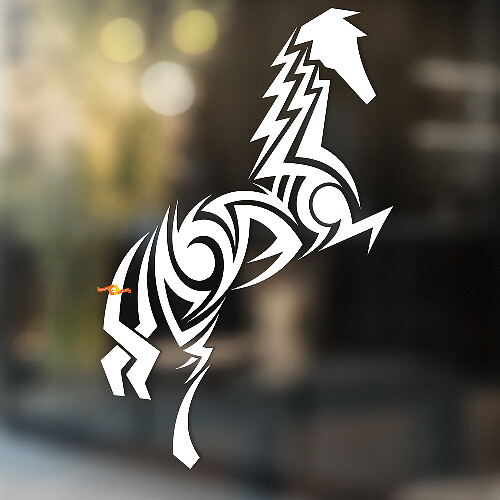 Horse Vinyl Art Wall  Window Bathroom Sticker Decal #10