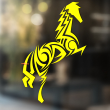 Horse Vinyl Art Wall  Window Bathroom Sticker Decal #10_3
