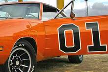 General Lee Sticker Decal KIt 3