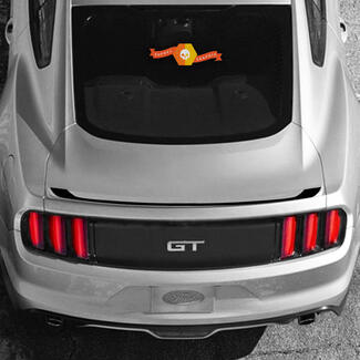 FORD MUSTANG 2015-2020 LIP SPOILER OVERLAY ACCENT VINYL DECAL STRIPE