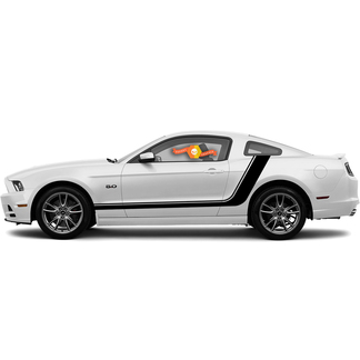FORD MUSTANG 2010-2014 SIDE HOCKEY STYLE ACCENT STRIPES