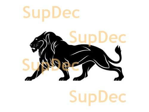 Lion Vinyl Art Wall  Window Bathroom Sticker Decal removable #1
