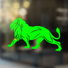 Lion Vinyl Art Wall  Window Bathroom Sticker Decal removable #1_2