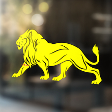 Lion Vinyl Art Wall  Window Bathroom Sticker Decal removable #1_3