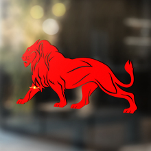 Lion Vinyl Art Wall  Window Bathroom Sticker Decal removable #1_4