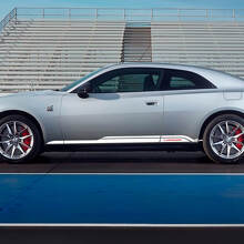 Side Rocker Panel Decal Stripes Two-Color Vinyl for Dodge Charger Electric 2