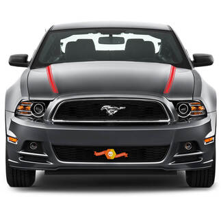FORD MUSTANG 2013-2020 HOOD SPEAR SIDE ACCENT STRIPES