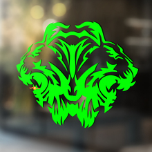 Lion Vinyl Art Wall  Window Bathroom Sticker Decal removable #4_2