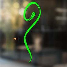 Snake Vinyl Art Wall  Window Bathroom Sticker Decal removable #8_2