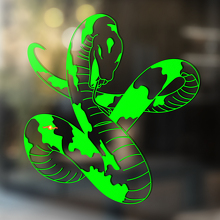 Snake Vinyl Art Wall  Window Bathroom Sticker Decal removable#12_2