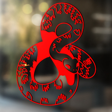 Snake Vinyl Art Wall  Window Bathroom Sticker Decal removable#13_4