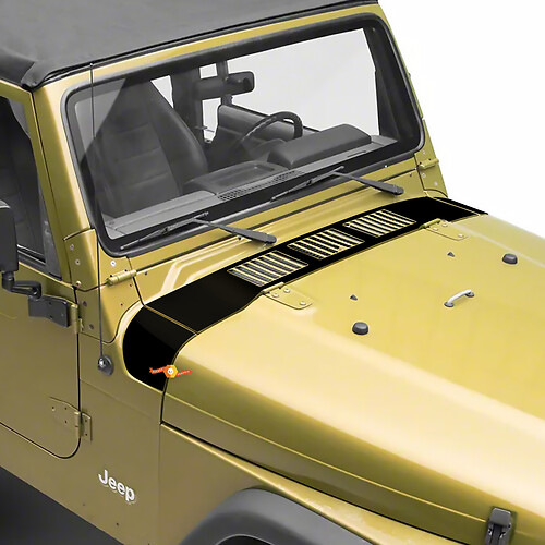 Decal for Hood cowl Jeep Wrangler TJ