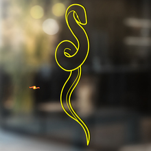 Snake Vinyl Art Wall  Window Bathroom Sticker Decal removable#17_3