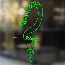 Snake Vinyl Wall Art Decal for Home & Bathroom_2