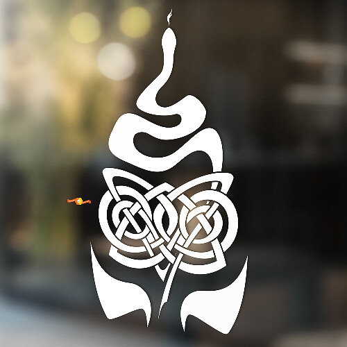 Snake Vinyl Art Wall  Window Bathroom Sticker Decal removable#20