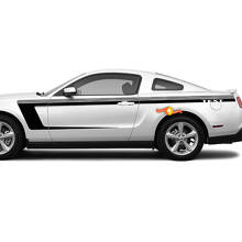 Side Accent Strobe C-Stripes Vinyl Decals for Ford Mustang 2