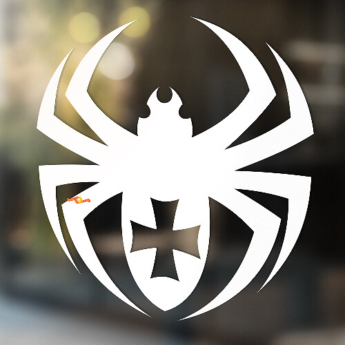 Spider Vinyl Wall  Window Bathroom Sticker Decal removable #2