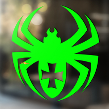 Spider Vinyl Wall  Window Bathroom Sticker Decal removable #2_2